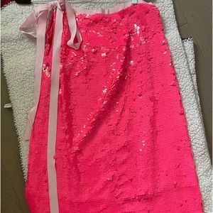 NEW with tags jCrew Sequin midi pencil skirt